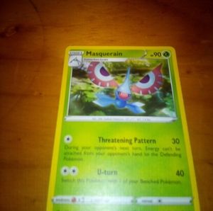 Pokemon trading card